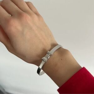 Kate Spade Silver Bow Accent Bracelet